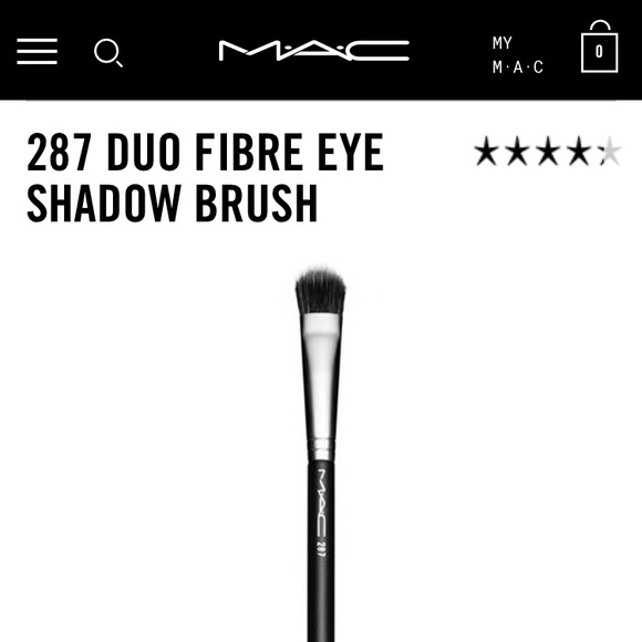 M•A•C 287 DUO FIBRE BRUSH - Picture 2 of 2